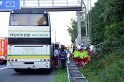 Einsatz BF Koeln Klimaanlage Reisebus defekt A 3 Rich Koeln hoehe Leverkusen P008